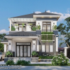 Biệt thự mái Nhật hiện đại 2 tầng 5 ngủ tại Hưng Yên | BT2422