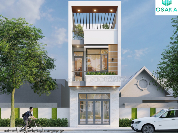 Chiêm ngưỡng mẫu nhà phố 3 tầng hiện đại đẹp ấn tượng tại Tuyên Quang | P2480