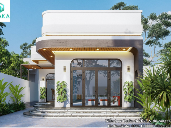 Nhà cấp 4 hiện đại 3 ngủ tại Thái Nguyên | CN2456