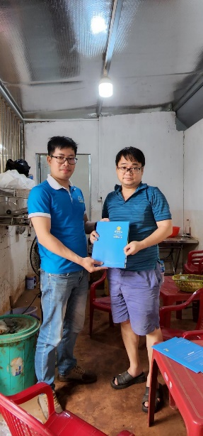 Ký hợp đồng thiết kế nhà cấp 4 mái Nhật với gia đình anh Khuê