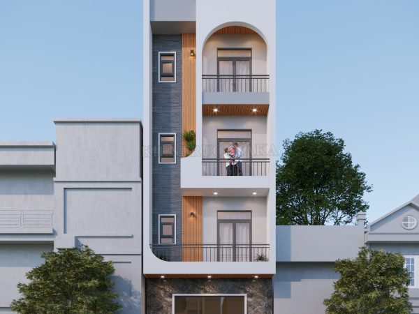 Chiêm ngưỡng nhà phố hiện đại 6 phòng ngủ tại Hà Nội | P2456